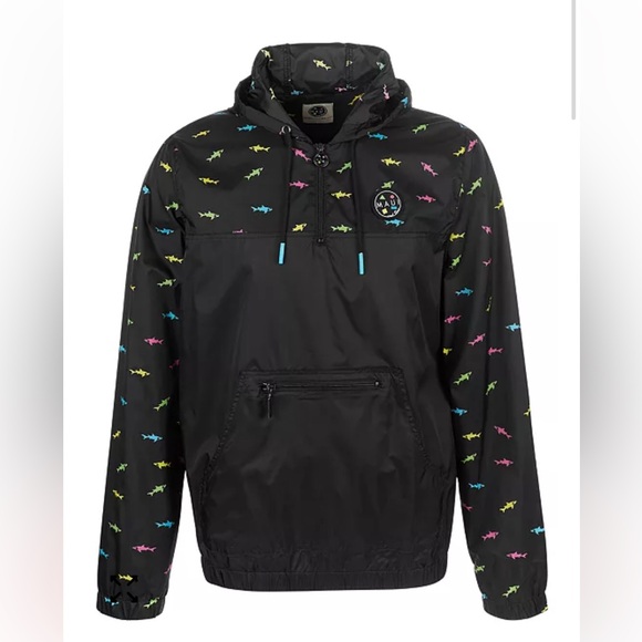 Maui and Sons Men's Get in Line Anorak Jacket.  NWOT. AZ Large. - Picture 1 of 7